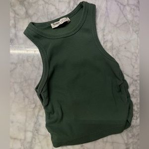 pull&bear tank top with ripped sides